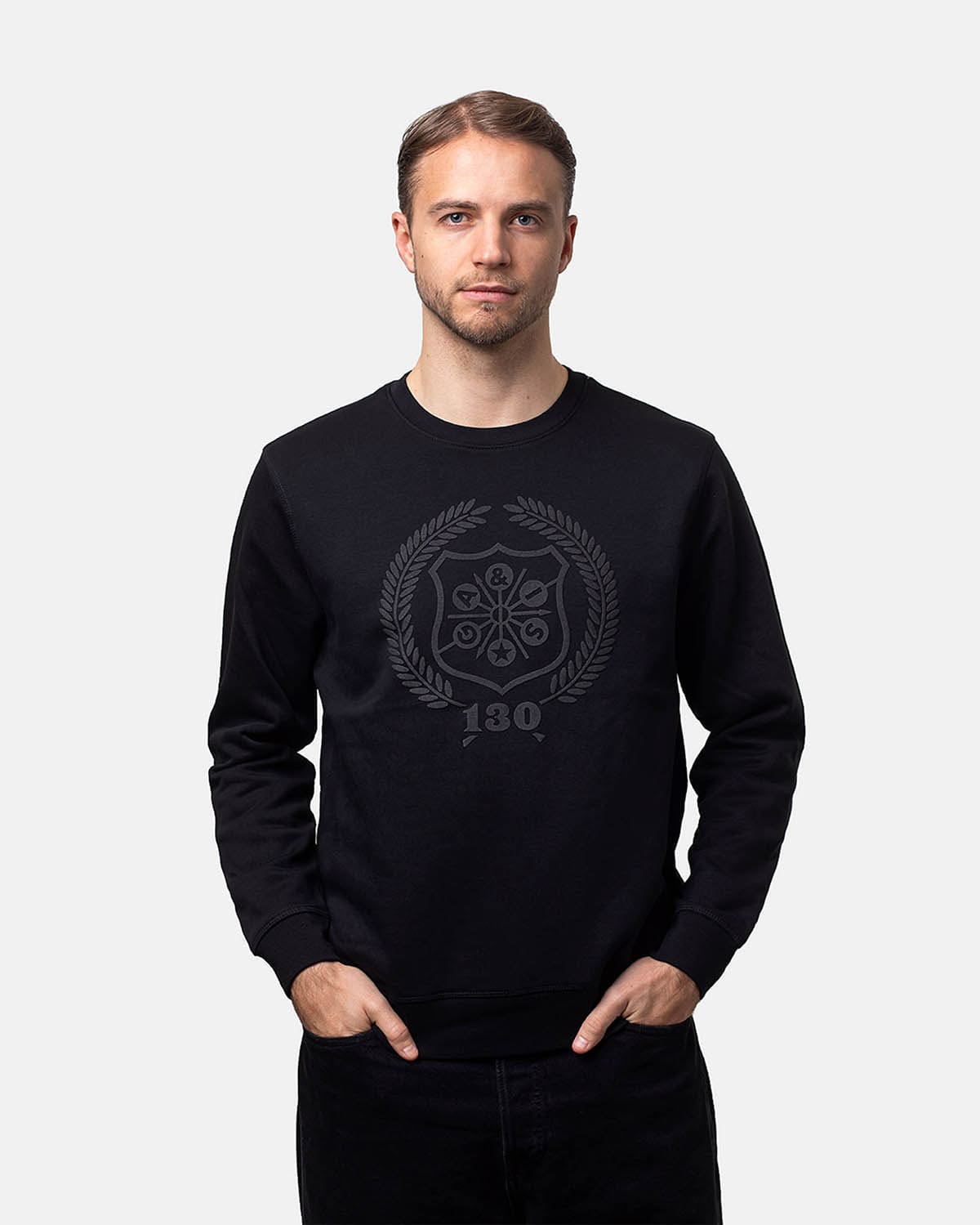 GAIS130-sweatshirt-svart-1